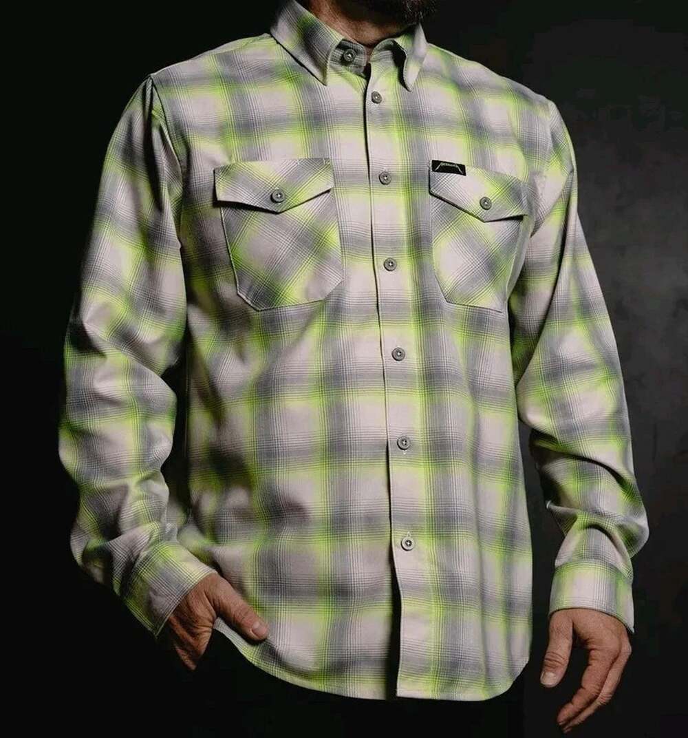 Dixxon x Metallica ...And Justice For All Flannel Men's XL NWT Limited Edition